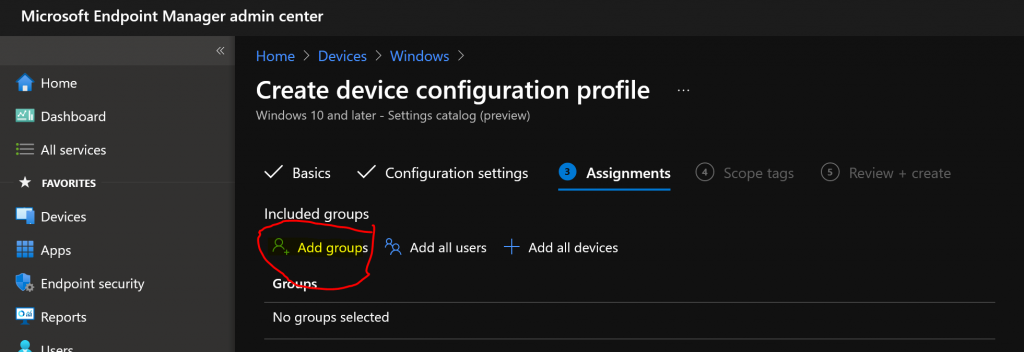 How to Set Time Zone for WVD VMs with Endpoint Manager | Intune Policies | Settings Catalog