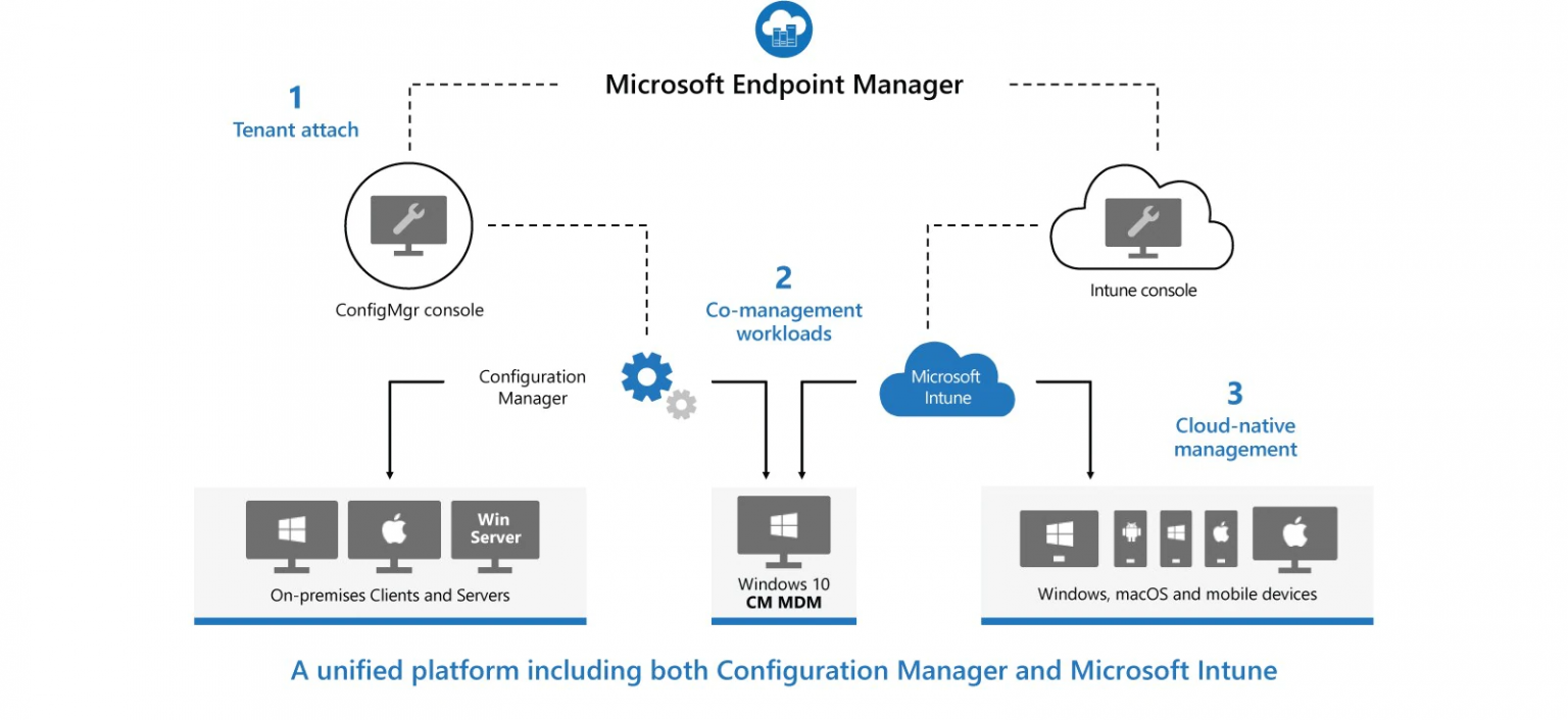 Overview Windows 10 Windows 11 Co-Management With Intune And SCCM HTMD Blog