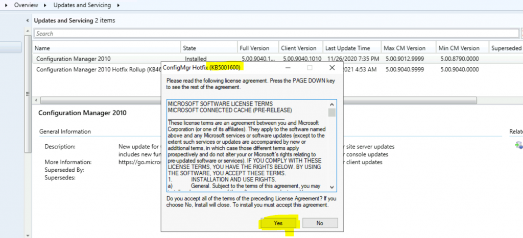 Fix Microsoft Connected Cache MCC Server Component Installation Fails  Issue | SCCM | ConfigMgr - Fig.4