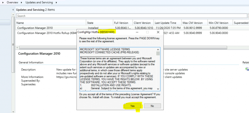 Fix Microsoft Connected Cache MCC Server Component Installation Fails  Issue | SCCM | ConfigMgr