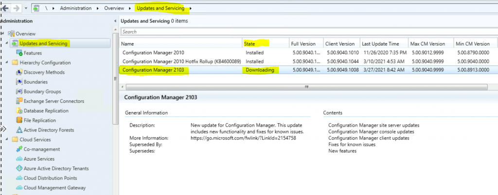 SCCM 2103 Upgrade Guide | ConfigMgr | Prerequisites | Step by Step