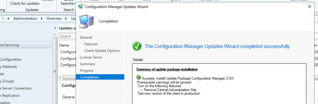 SCCM 2103 Upgrade Guide | ConfigMgr | Prerequisites | Step by Step