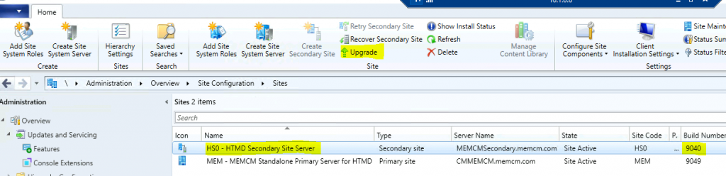 Best ConfigMgr Secondary Server Upgrade Step by Step Guide | SCCM