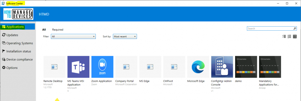 ConfigMgr Co-Management Workload Client Apps | SCCM