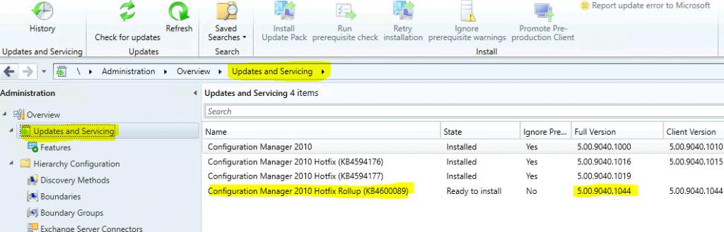 28 Issues Fixed with ConfigMgr 2010 Update Rollup Hotfix KB4600089 | SCCM | Configuration Manager | Endpoint 1