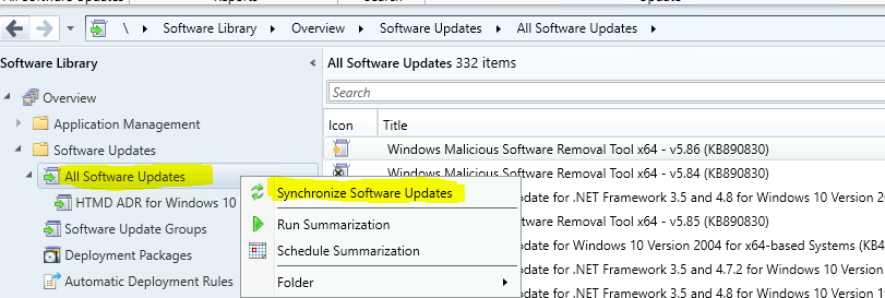 Wvd Windows 10 Multi Session Patching With Sccm Configmgr Product Selection How To Manage Devices