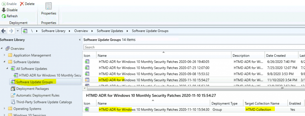 WVD Windows 10 Multi-Session Patching with SCCM | ConfigMgr | Product Selection