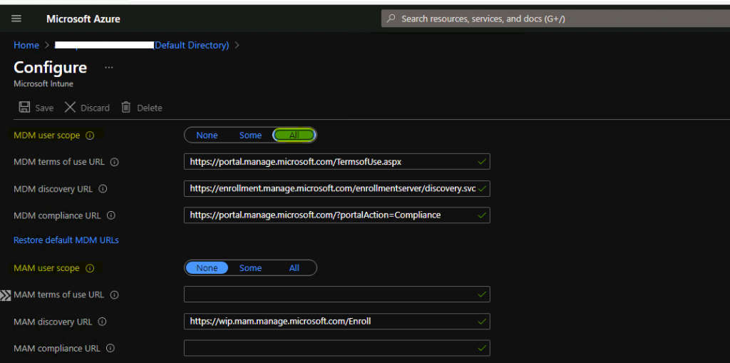 Intune Enrollment using Group Policy | Automatic Enrollment AVD VMs - Fig.1