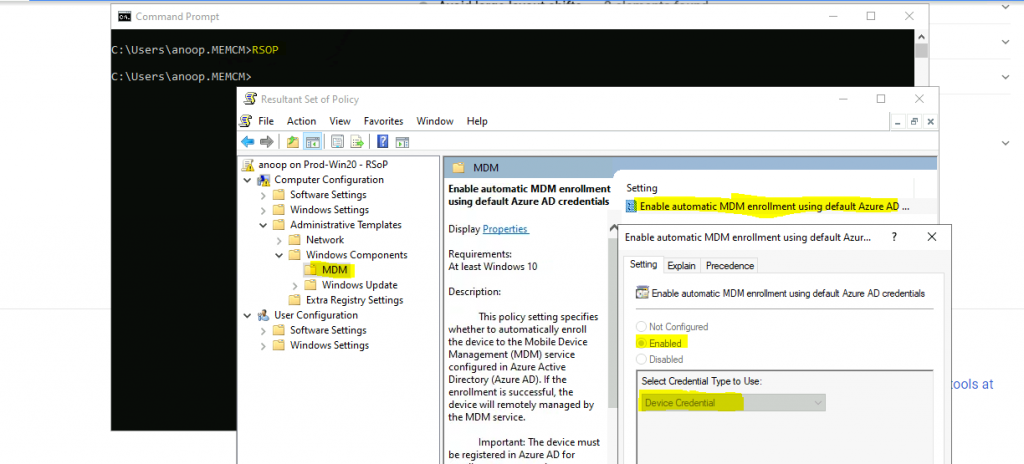 Intune Enrollment using Group Policy | Automatic Enrollment AVD VMs - Fig.11