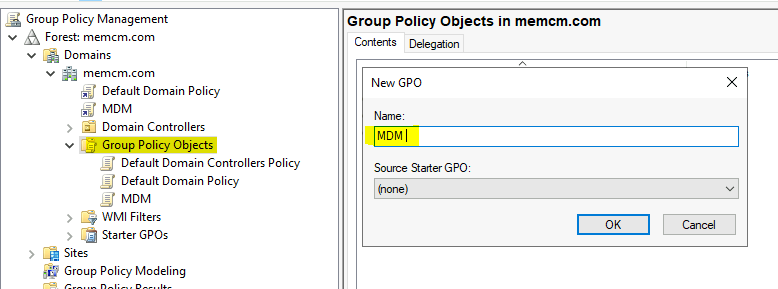 Windows 10 Intune Enrollment Using Group Policy Automatic Enrollment Wvd Htmd Blog