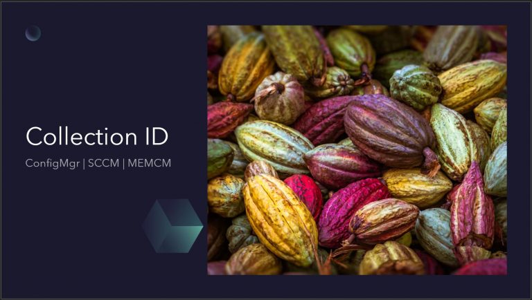 ConfigMgr Collection ID