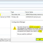 ConfigMgr Secondary Server Upgrade Step by Best Step Guide | SCCM 2 ConfigMgr Secondary Server Upgrade 2
