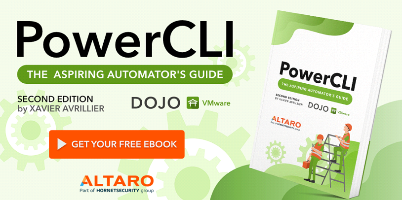 Learn to Build PowerShell PowerCLI Scripts Download eBook | Automate Server Side Tasks