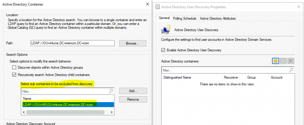 Enable SCCM Active Directory User Discovery | Exclude OU | ConfigMgr | Best Guide 1