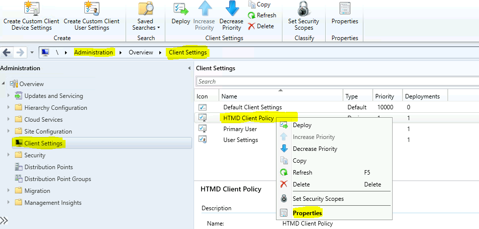 SCCM Software Center Custom Tab Setup ConfigMgr