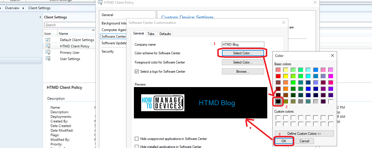 Customize ConfigMgr Software Center Appearance | Best Branding Options ...