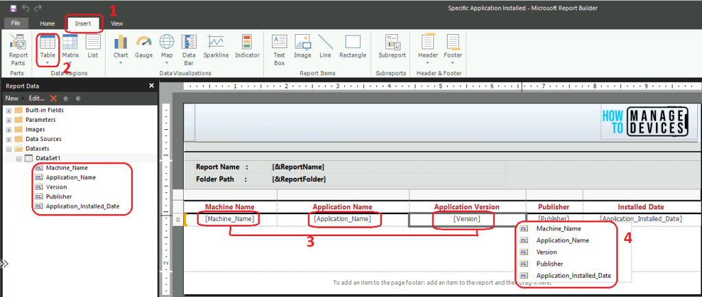 SCCM Dynamic Report Link to Get Specific Application Details | ConfigMgr 7 SCCM Dynamic Report Link to Get Specific Application Details | ConfigMgr