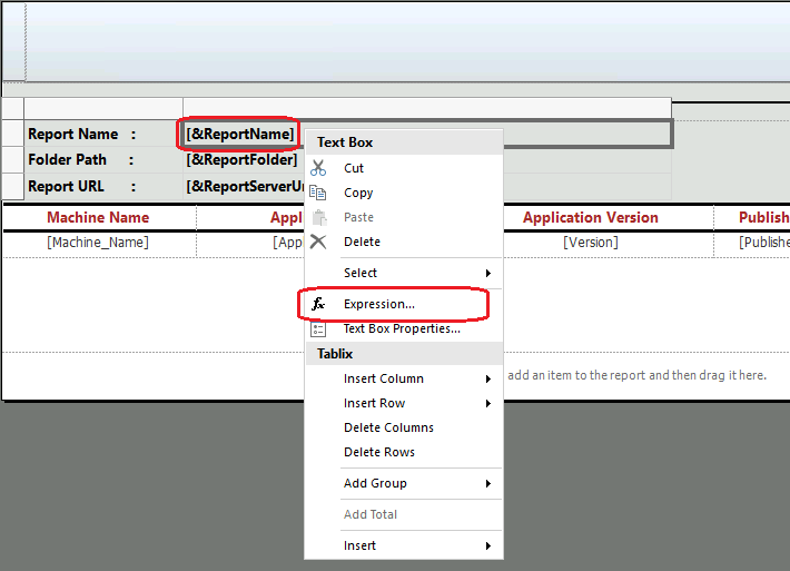 SCCM Dynamic Report Link to Get Specific Application Details | ConfigMgr