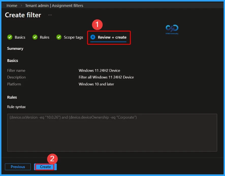 How to Use Assignment Filters for Apps Policies and Profiles in Microsoft Intune - Fig.7