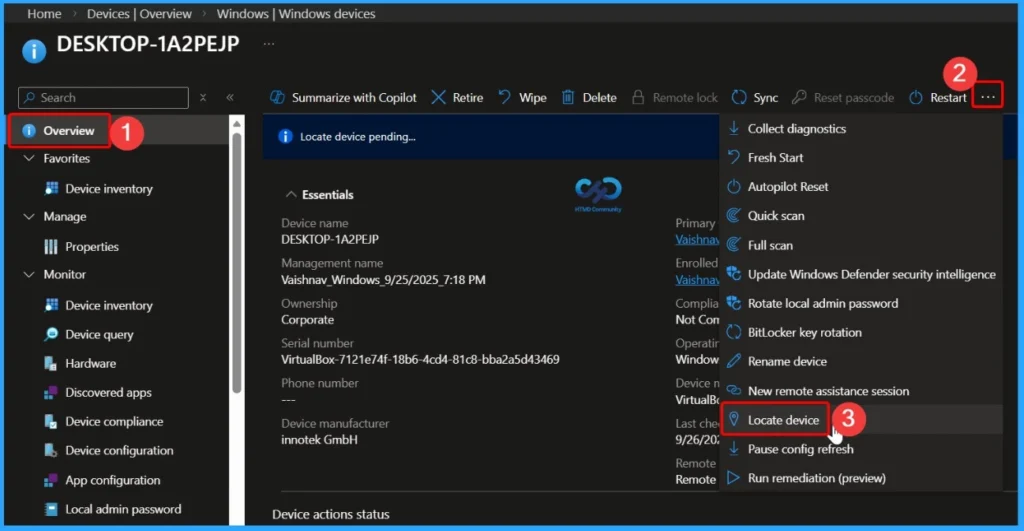 How to Locate and Recover Managed Devices with Microsoft Intune - Fig.2