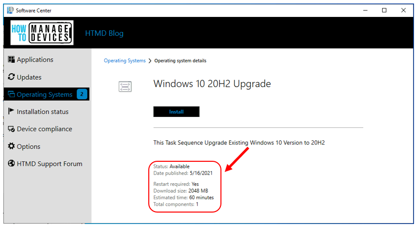 Custom Software Center User Notification for SCCM Task Sequence Deployment | ConfigMgr