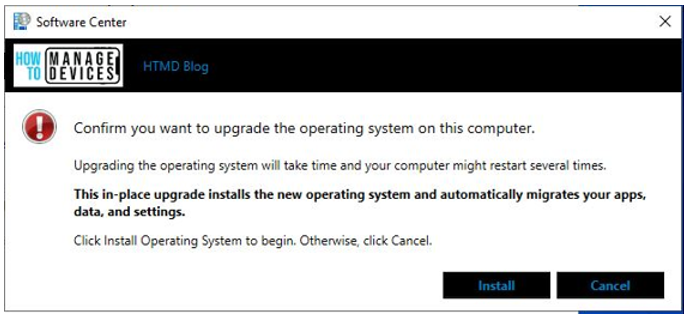 Custom Software Center User Notification for SCCM Task Sequence Deployment | ConfigMgr