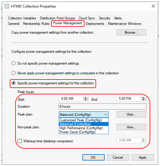 Configure Power Management in Configuration Manager | SCCM