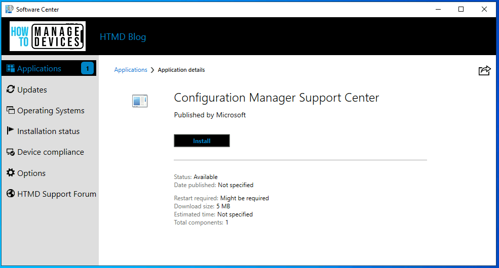 Deploy Support Center Using SCCM | Troubleshooting Tool | ConfigMgr