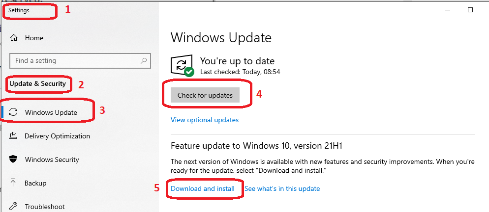 Easiest Option to Upgrade to Latest Version of Windows 10 21H1 | No Need to Download 21H1  | Best Upgrade Option