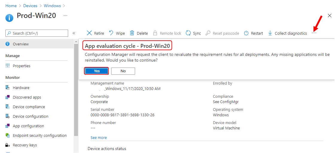 How To Remotely Run Device Actions With Intune For SCCM Clients HTMD Blog