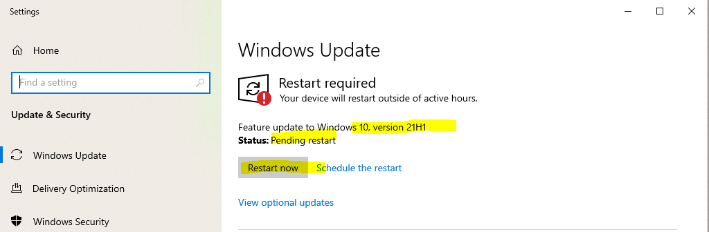 Easiest Option to Upgrade to Latest Version of Windows 10 21H1 | No Need to Download 21H1  | Best Upgrade Option - Fig.3