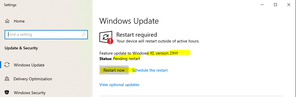 Easiest Option to Upgrade to Latest Version of Windows 10 21H1 | No Need to Download 21H1 | Best Upgrade Option 1