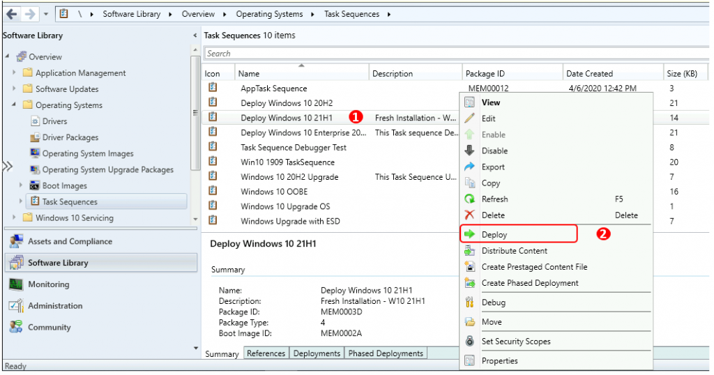 Deploy Windows 10 21H1 Using SCCM | ConfigMgr | Step by Step Guide