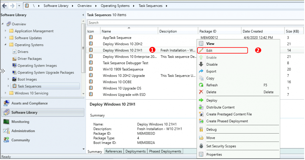 Deploy Windows 10 21H1 Using SCCM | ConfigMgr | Step by Step Guide