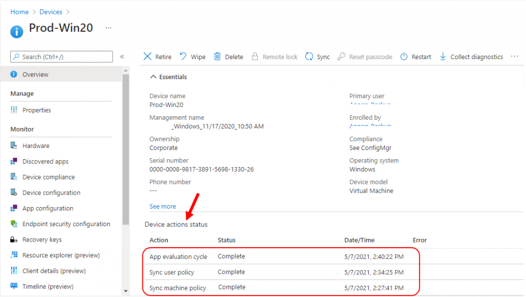 How to Remotely Run Device Actions with Intune for SCCM Clients 8 How to Remotely Run Device Actions with Intune for SCCM Clients 7