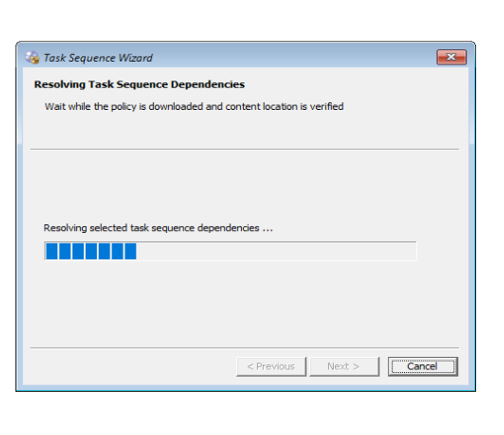 Policy downloading - Best Guide to Deploy Windows 11 22H2 using SCCM