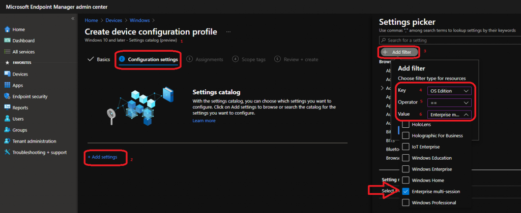 AVD Intune Support is Available for Windows 10 or Windows 11 Multi-Session - Fig.5