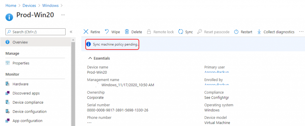 How to Remotely Run Device Actions with Intune for SCCM Clients 5 How to Remotely Run Device Actions with Intune for SCCM Clients 5
