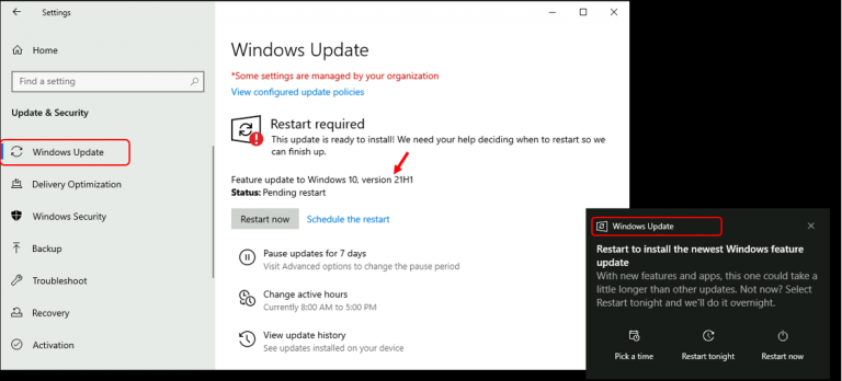 Intune WUfB Feature Update Policy To Upgrade Windows 10 21H1 | Endpoint ...