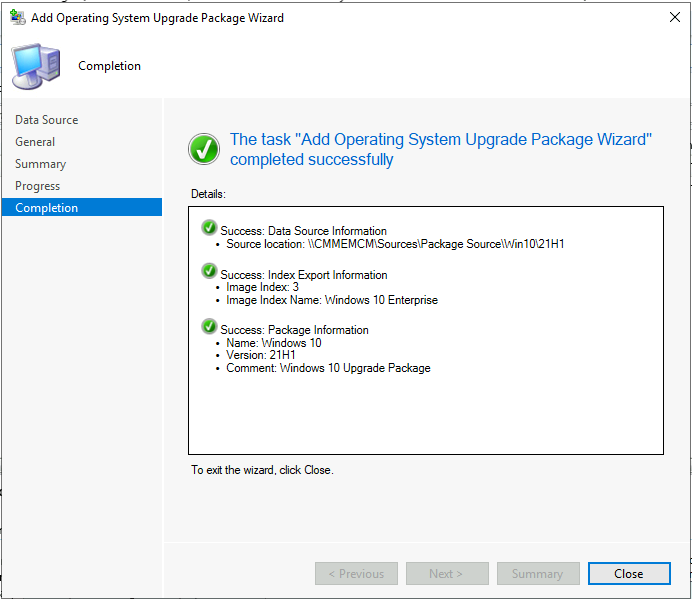 Windows 10 21H1 Upgrade Using SCCM Task Sequence | ConfigMgr