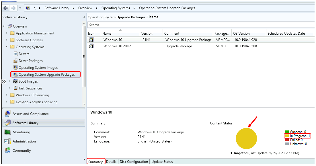 Windows 10 21H1 Upgrade Using SCCM Task Sequence | ConfigMgr | Best ...