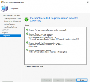 Windows 10 21H1 Upgrade Using SCCM Task Sequence | ConfigMgr | Best ...