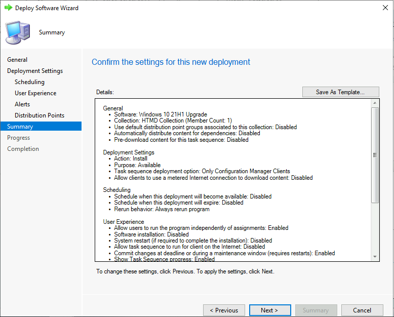 Windows 10 21H1 Upgrade Using SCCM Task Sequence | ConfigMgr