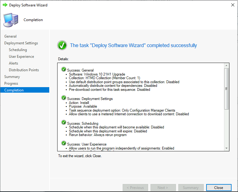 Windows 10 21H1 Upgrade Using SCCM Task Sequence | ConfigMgr