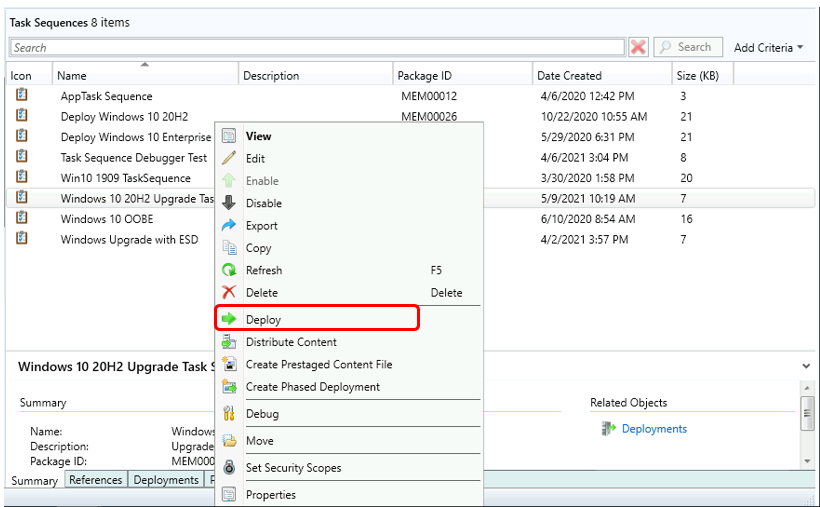 Deploy Windows 10 Feature Update Using SCCM Task Sequence | ConfigMgr