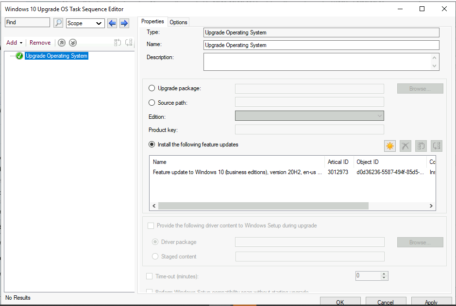 Deploy Windows 10 Feature Update Using SCCM Task Sequence | ConfigMgr