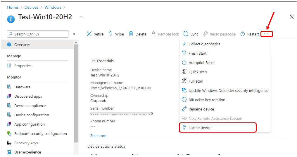 How to Locate Device with Intune 3 How to Locate Device with Intune - Fig.3