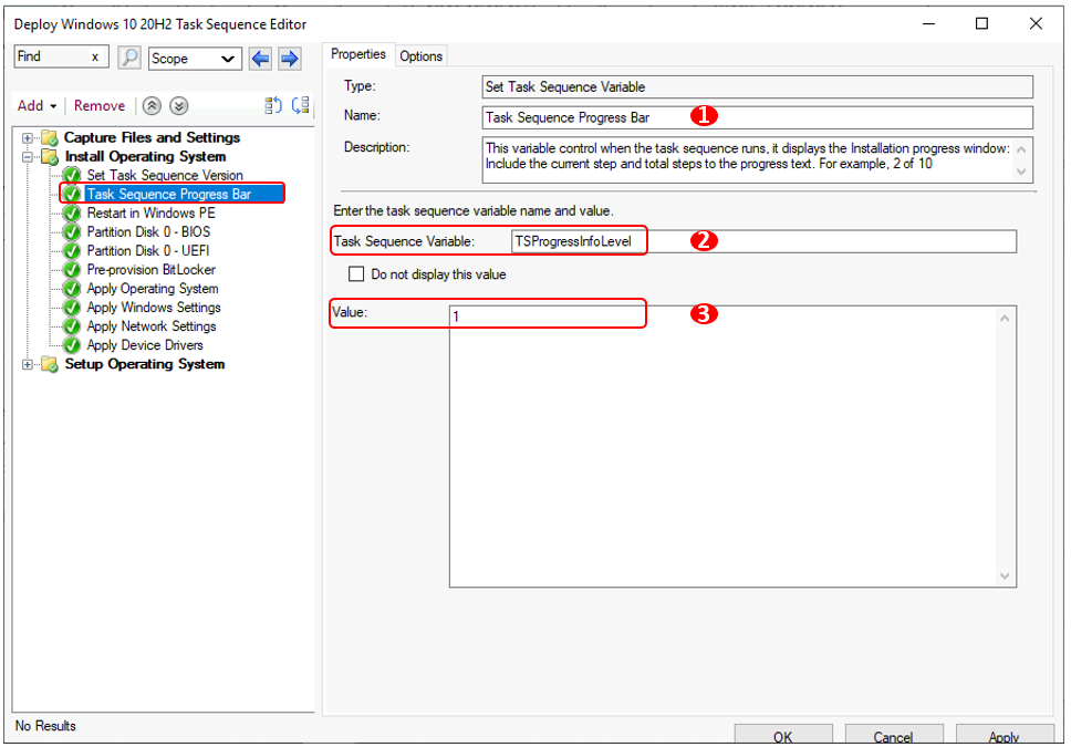 How to Improve SCCM Task Sequence Progress Bar End User Experience | ConfigMgr