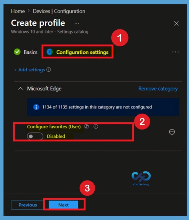 How to Configure Microsoft Edge Managed Favorites using Intune for Centralized Bookmark Management - Fig.5