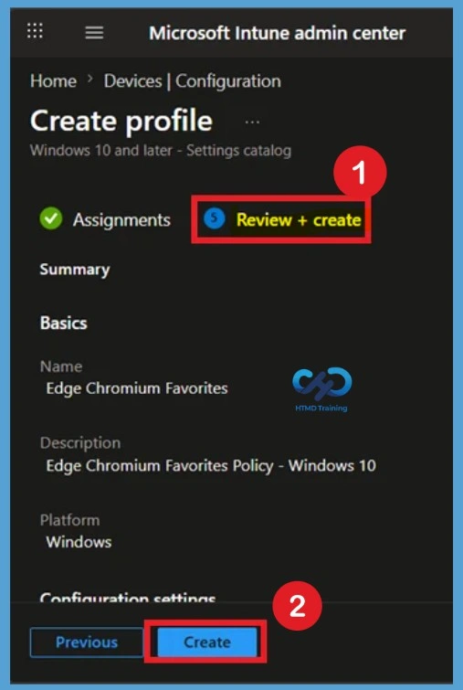 How to Configure Microsoft Edge Managed Favorites using Intune for Centralized Bookmark Management - Fig.9